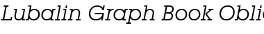 Download LubalGraph Bk BT Book Oblique Font Title Preview