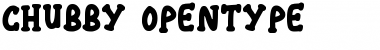 Download Chubby Regular Font Title Preview