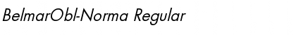 Download BelmarObl-Norma Regular Font Title Preview