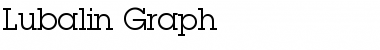 Download Lubalin Graph Regular Font Title Preview
