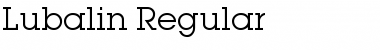 Download Lubalin Regular Font Title Preview