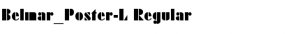Download Belmar_Poster-L Regular Font Title Preview