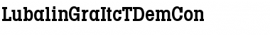 Download LubalinGraItcTDemCon Regular Font Title Preview