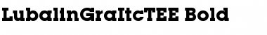 Download LubalinGraItcTEE Bold Font Title Preview