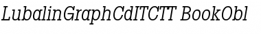 Download LubalinGraphCdITCTT Regular Font Title Preview
