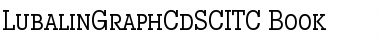 Download LubalinGraphCdSCITC Book Font Title Preview