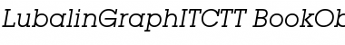 Download LubalinGraphITCTT Regular Font Title Preview