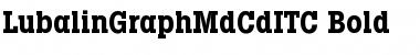 Download LubalinGraphMdCdITC Bold Font Title Preview