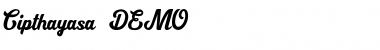 Download Cipthayasa Regular Font Title Preview