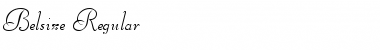Download Belsize Regular Font Title Preview
