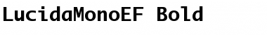 Download LucidaMonoEF Regular Font Title Preview
