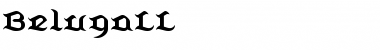 Download BelugaLL Medium Font Title Preview