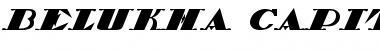 Download Belukha Capital Regular Font Title Preview