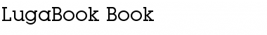Download LugaBook Book Font Title Preview