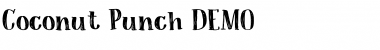 Download Coconut Punch DEMO Regular Font Title Preview