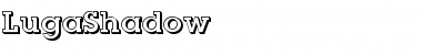 Download LugaShadow Semi Bold Font Title Preview