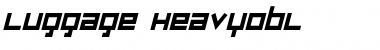 Download Luggage Italic Font Title Preview