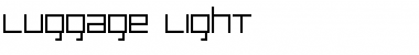 Download Luggage Light Font Title Preview