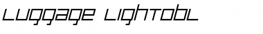 Download Luggage Italic Font Title Preview