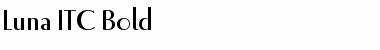 Download Luna ITC Bold Font Title Preview