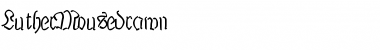 Download LutherMousedrawn Regular Font Title Preview