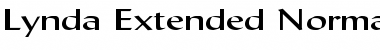 Download Lynda Extended Normal Font Title Preview