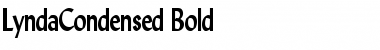 Download LyndaCondensed Bold Font Title Preview