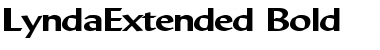 Download LyndaExtended Bold Font Title Preview
