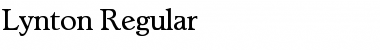 Download Lynton BQ Regular Font Title Preview