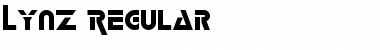 Download Lynz Regular Font Title Preview