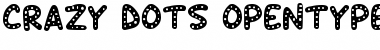 Download Crazy Dots Regular Font Title Preview