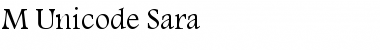 Download M Unicode Sara Font