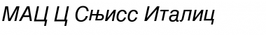 Download MAC C Swiss Italic Font