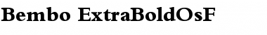 Download Bembo ExtraBoldOsF Font Title Preview