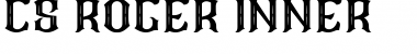 Download CS Roger Inner Regular Font Title Preview