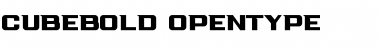 Download Cube Bold Bold Font Title Preview