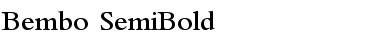Download Bembo-SemiBold Semi Bold Font Title Preview