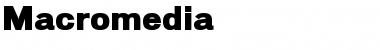 Download Macromedia Regular Font