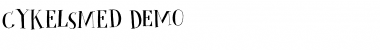 Download Cykelsmed DEMO Regular Font Title Preview
