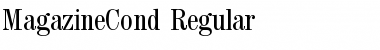 Download MagazineCond Regular Font
