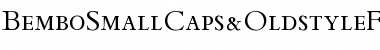 Download BemboSmallCaps&OldstyleFigures Roman Font Title Preview