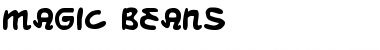 Download Magic Beans Regular Font Title Preview