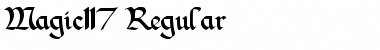 Download Magic117 Regular Font Title Preview
