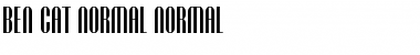 Download Ben Cat Normal Normal Font Title Preview