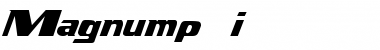 Download Magnump.i. Regular Font Title Preview