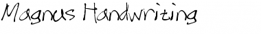 Download Magnus Handwriting Regular Font Title Preview
