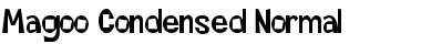 Download MagooCondensed Normal Font Title Preview