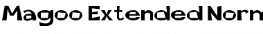 Download MagooExtended Normal Font Title Preview