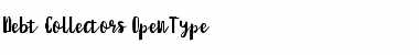 Download Debt Collectors Regular Font Title Preview