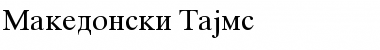 Makedonski Tajms Font